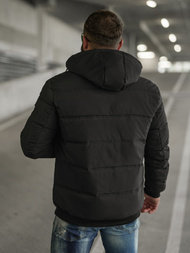 Juoda vyriška striukė OZONEE JS/31M5003Z