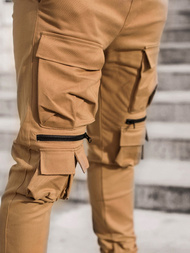 Camel vyriškos chino jogger stiliaus kelnės OZONEE G/2787