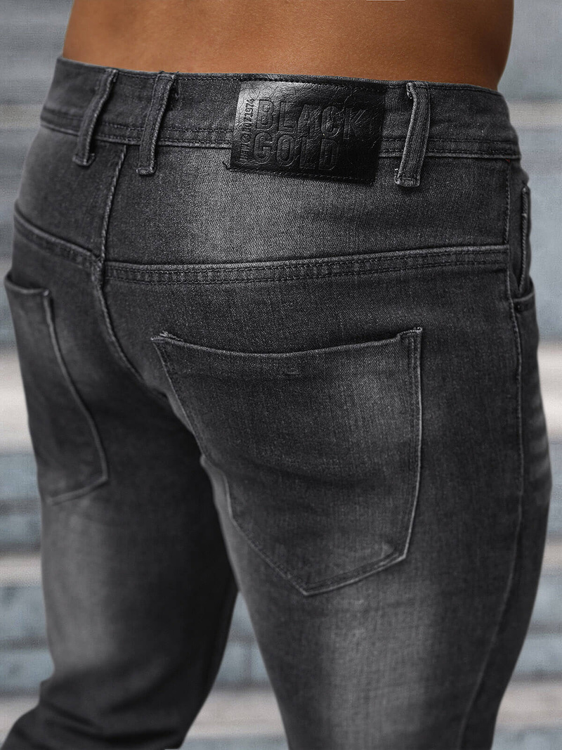 Grafitiniai vyriški džinsai OZONEE NB/MP0199GS