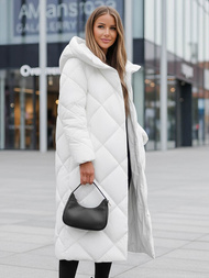 Baltas moteriška striukė OZONEE JS/5M3173/281Z