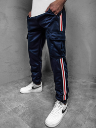 Granatinės vyriškos sportinės kelnės OZONEE JS/JZ11009Z