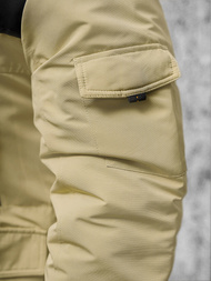 Smėlinis vyriška žieminė striukė OZONEE JS/22M322/62