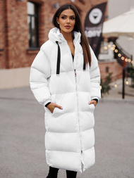 Baltas moteriška striukė OZONEE JS/5M3163/281Z