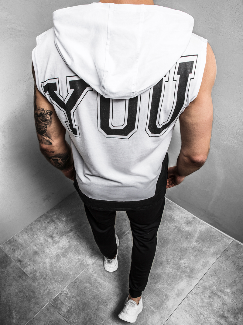 Baltii vyriški marškinėliai su gobtuvu OZONEE B/60042Z