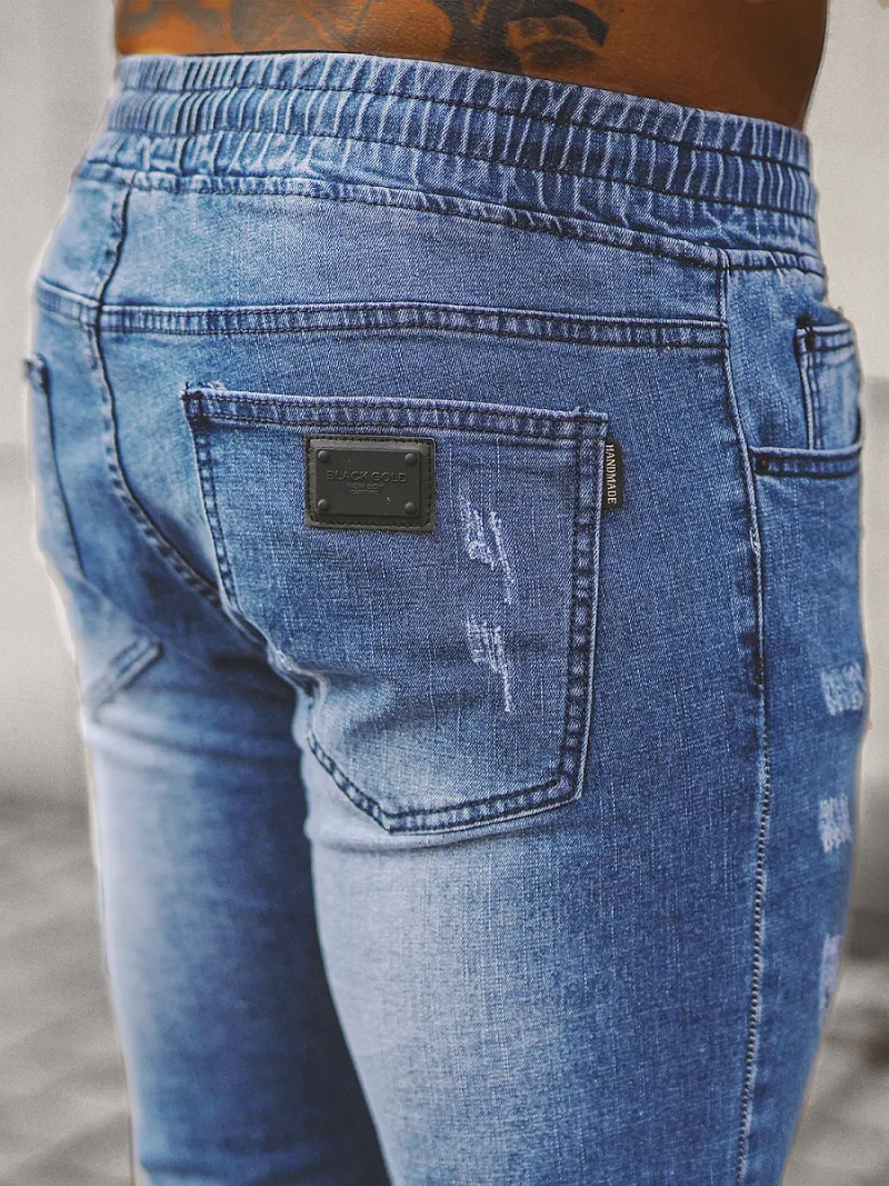 Mėlyni vvyriškos jogger kelnės OZONEE NB/MP0065/2B