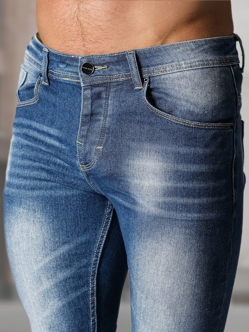 Mėlyni vyriški džinsai OZONEE NB/MP0199BCZ