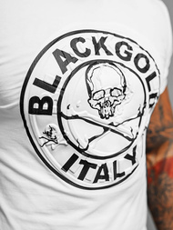 Baltas vyriški marškinėliai OZONEE NB/MT3074