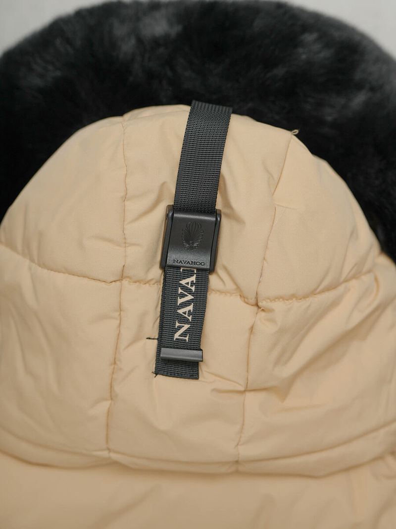 Smėlinis moteriška striukė OZONEE O/W377