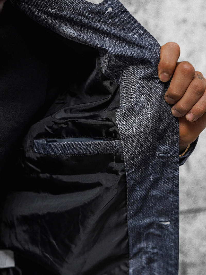 Granatinė žieminė striukė OZONEE O/3A178