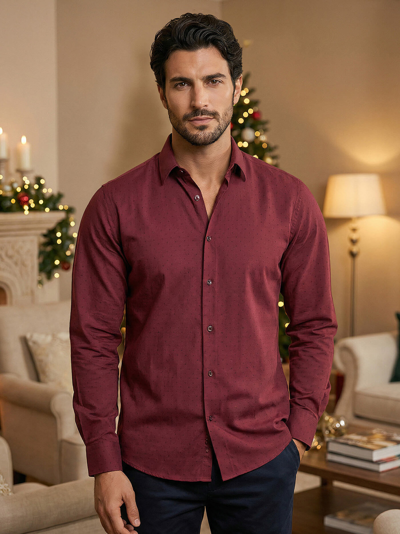 Bordinė vyriški marškiniai OZONEE V/V182Z