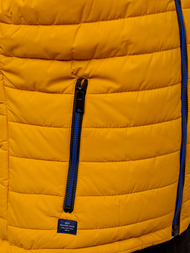 Geltona vyriška liemenė OZONEE N/6102Z