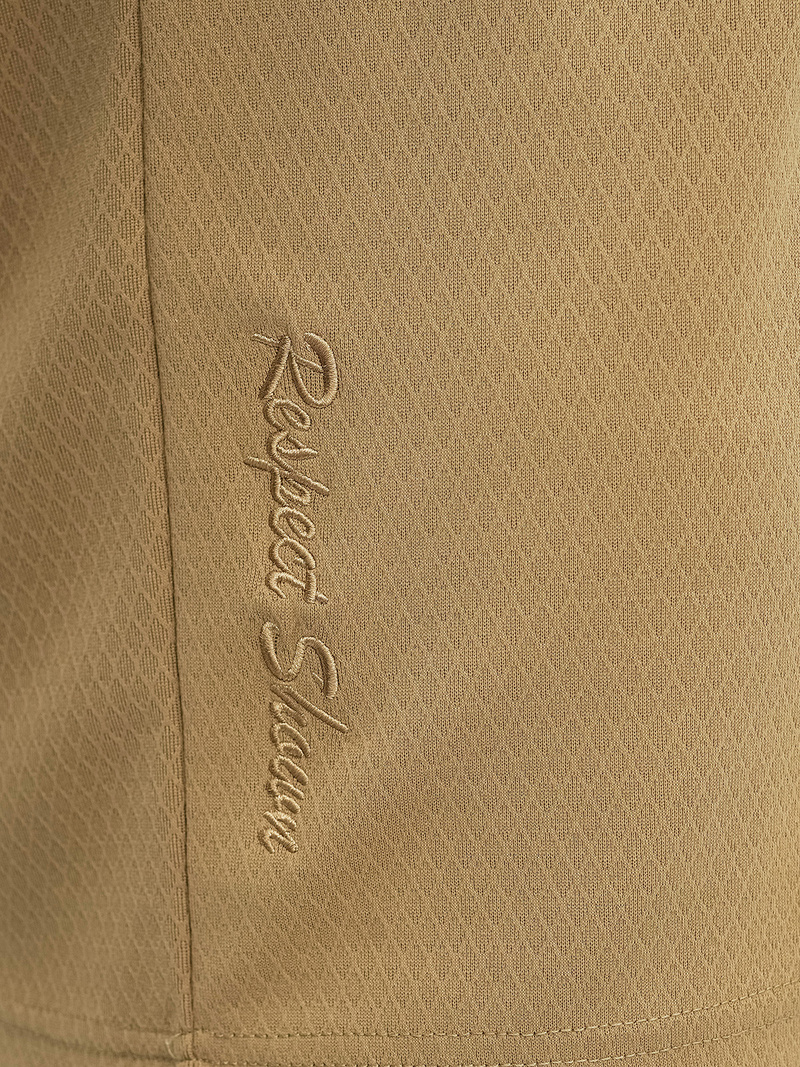 Tamiai-smėlinis vyriški polo marškinėliai OZONEE O/YN2/575