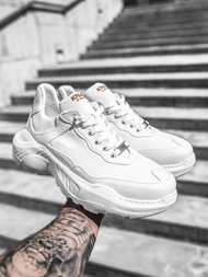 Balti sneakers stiliaus batai OZONEE O/KN75