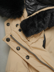 Smėlinis moteriška striukė OZONEE O/W377