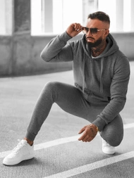 Grafitinis vyriškas sportinis kostiumas OZONEE JS/68C10386/5Z