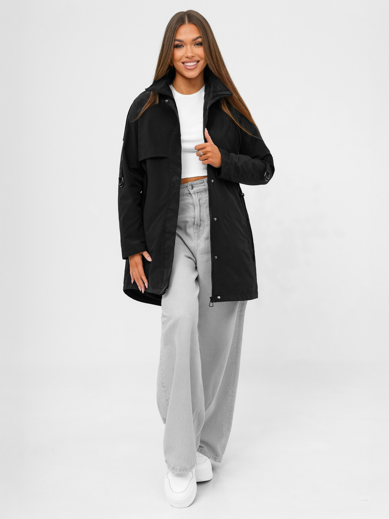 Juoda moteriška striukė OZONEE JS/16M9235/392