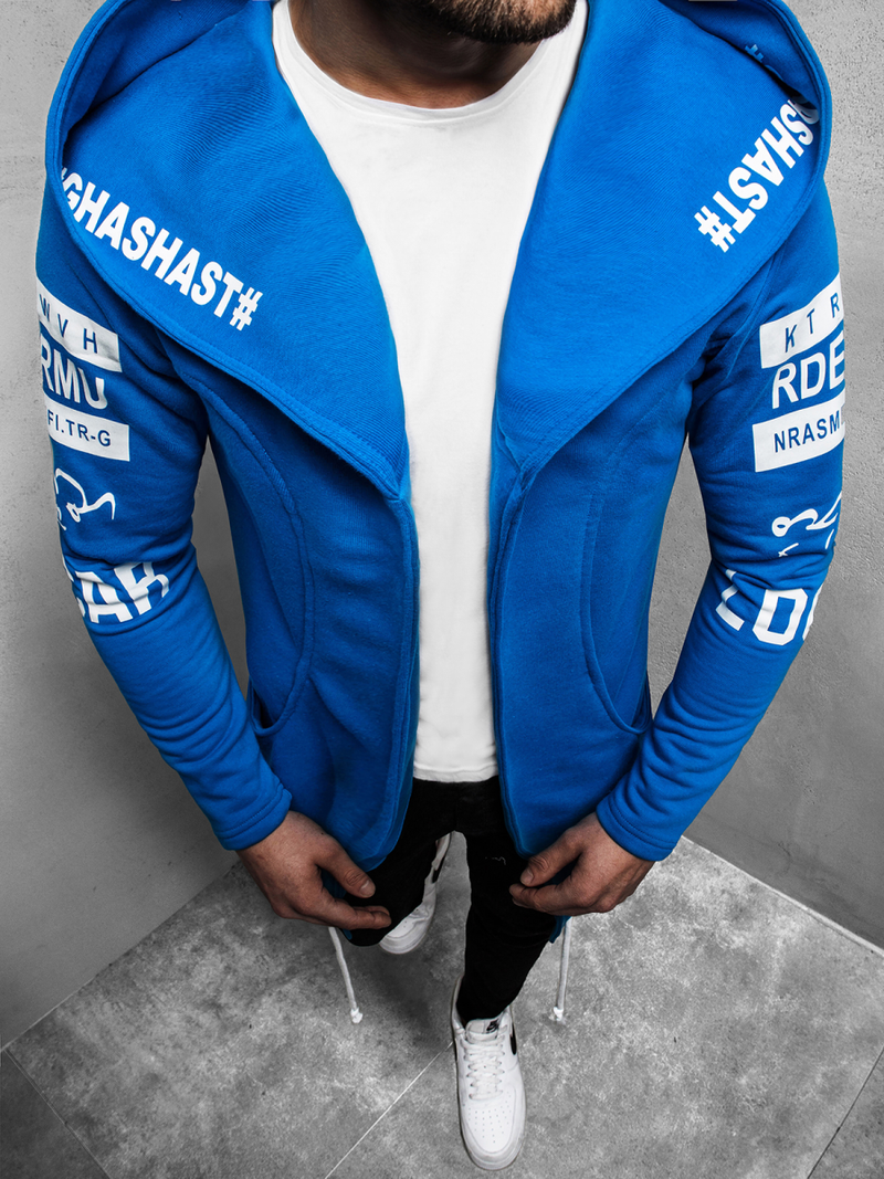 Mėlynas vyriškas džemperis OZONEE A/11110Z