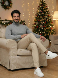  Smėlinės vyriškos chino kelnės OZONEE DJ/5505Z