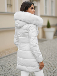 Baltas moteriška striukė OZONEE JS/16M9099/281Z