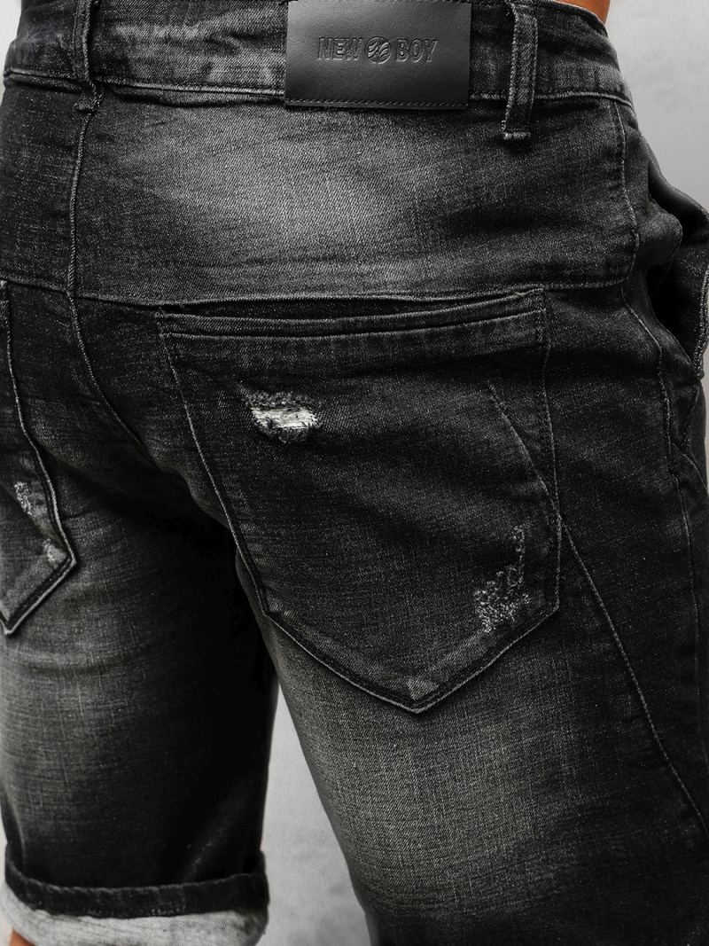 Juoda vyriški šortai OZONEE NB/MP0042N