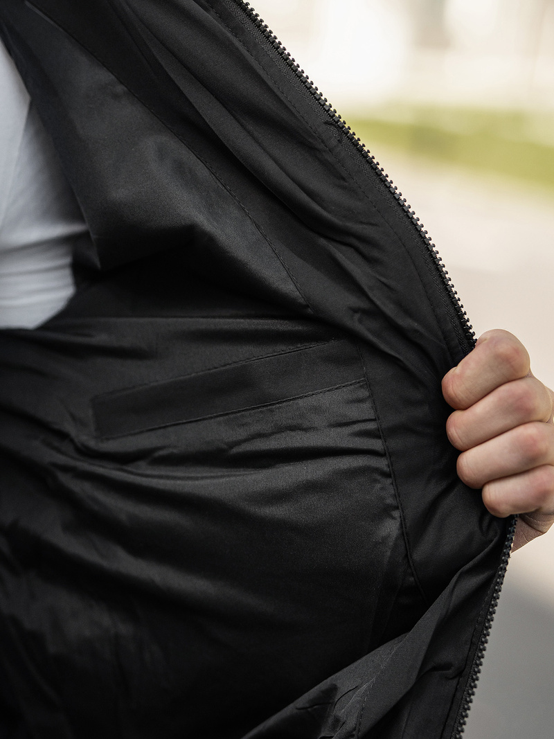 Juoda vyriška striukė OZONEE JS/31M5003Z