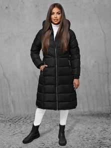 Juoda moteriška striukė OZONEE JS/M736/392