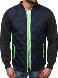 Pereinamojo laikotarpio tamsiai mėlyna vyriška striukė OZONEE JS/TY17Z