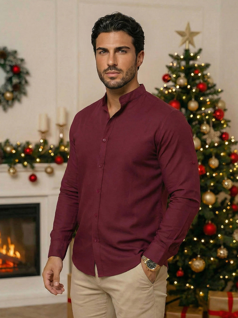 Bordinė vyriški marškiniai OZONEE O/V57Z