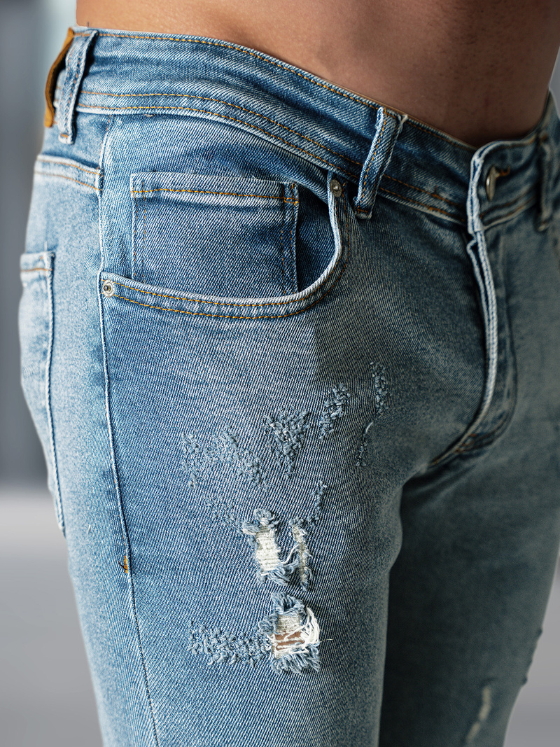 Mėlyni vyriški džinsai OZONEE O/0526