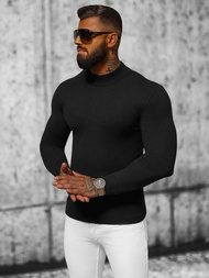 Tamsiai raudonas vyriškas megztinis OZONEE NB/MMB603/4Z