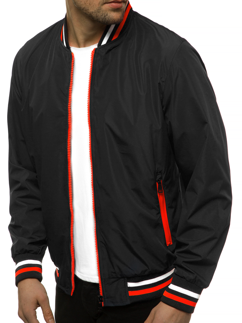 Juoda vyriška bomber striukė OZONEE N/6194