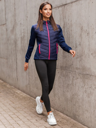 Granatinė moteriška striukė OZONEE JS/KSW4003Z