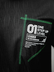 Juodi vyriški marškinėliai OZONEE O/3C333