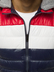 Granatinė vyriška liemenė OZONEE N/6105