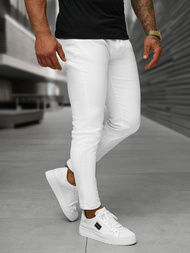 Balti vyriški džinsai OZONEE O/YB661