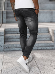 Juodai vyriški džinsai OZONEE NB/MP0091N