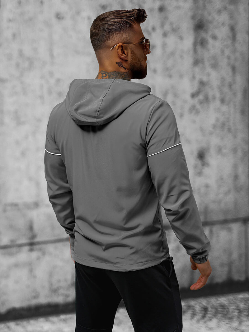 Pilka vyriška striukė OZONEE JS/M10300