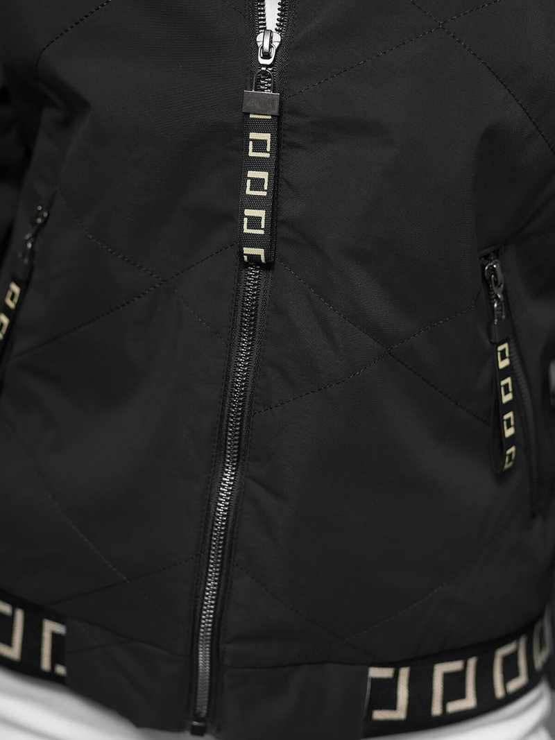 Juodi moteriška striukė OZONEE JS/5M3161/392