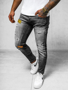 Juoda vyriški džinsai OZONEE NB/MP0047NZ