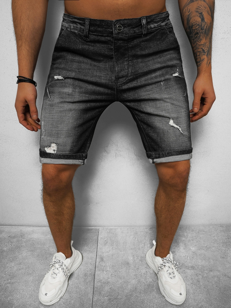 Juoda vyriški šortai OZONEE NB/MP0042N