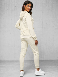 Pieno spalva moteriškas veliūrinis sportinis kostiumas OZONEE JS/8C1176/155Z