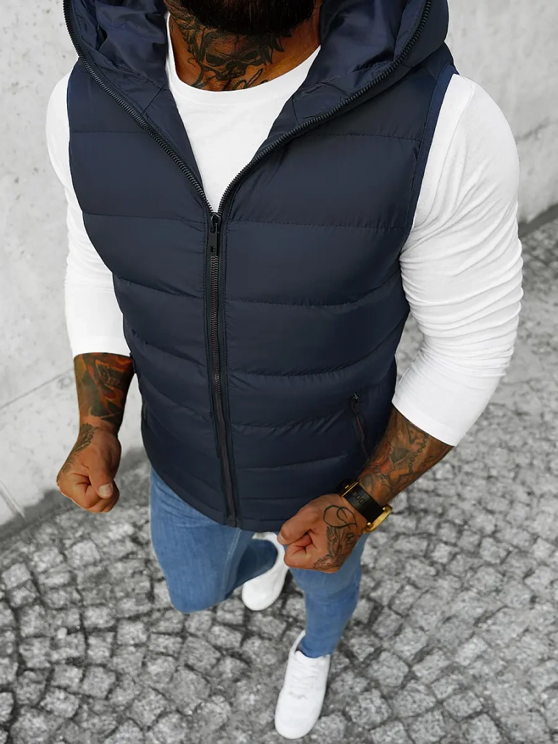 Granatinė vyriška liemenė OZONEE JS/M805/215