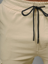 Smėliniai Vyriškos Chino Kelnės OZONEE O/1404SP