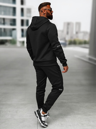 Juodas vyriškas sportinis kostiumas OZONEE O/LN11887