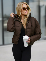 Šokoladas moteriška striukė OZONEE JS/16M9187/158