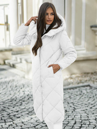 Baltas moteriška striukė OZONEE JS/5M3173/281Z