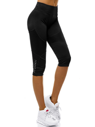 Juodos moteriškos trumpos tamprės OZONEE X/1254