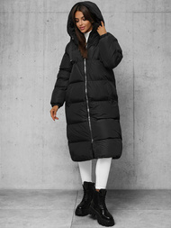 Juoda moteriška striukė OZONEE JS/5M3163/392Z