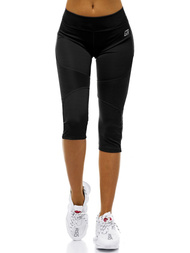 Juodos moteriškos trumpos tamprės OZONEE X/1254