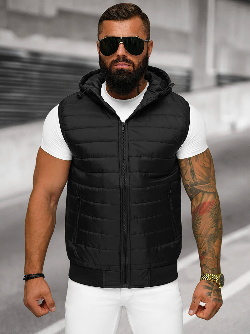 Juoda vyriška liemenė OZONEE JS/MY88Z